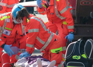 Rettungsdienst Übung Sanitäter Wiederbelebung Reanimation