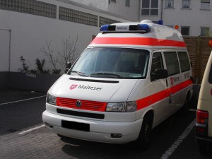 Krankentransportwagen (KTW) der Malteser